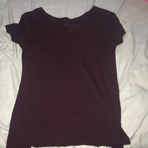 Burgundy T-shirt